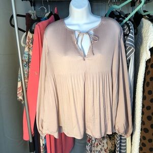 Lucky Brand Blush Silky Top